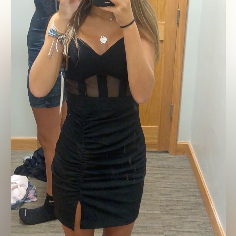 black homecoming dress